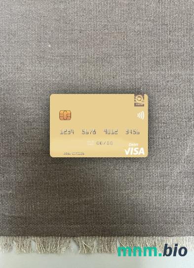 North Korea Daesong bank visa obciążyć card wygląd fotograficzny skan PSD + zdjęcie
